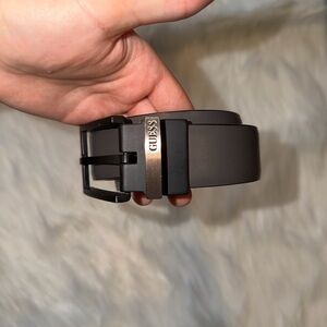 Guess Charcoal and Ebony Belt